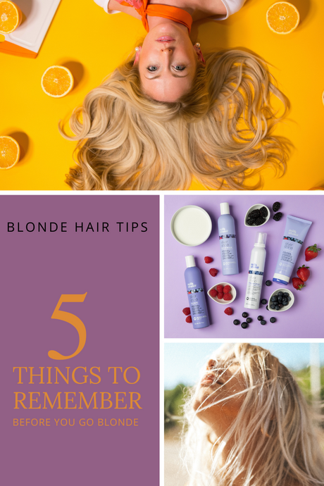 5 Things To Remember Before You Go Blonde