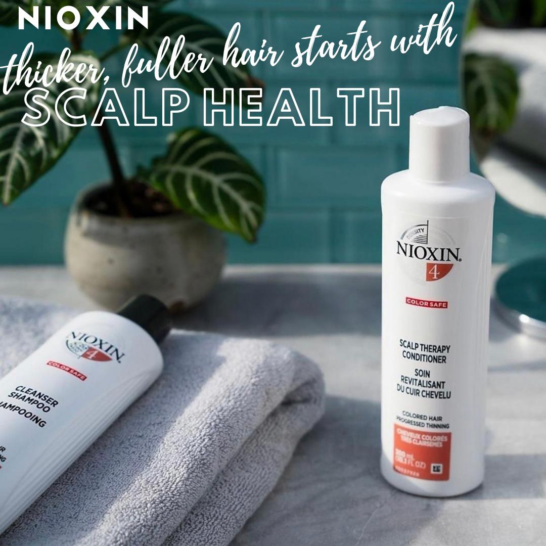 NIOXIN - Thicker, Fuller Hair starts with Scalp Health.